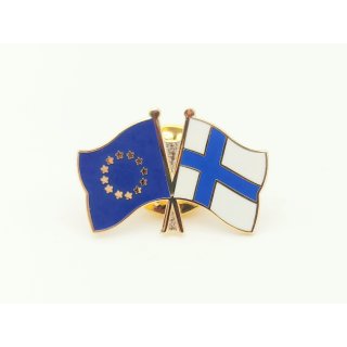 Pin Freundschaft Europäische Union & Finnland