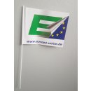Papierfähnchen Europa- Union