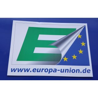 Aufkleber Europa- Union