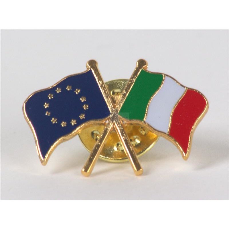 Flagge Italien,Pin 5er Pack Freundschaftspin Europa Anstecknadel 