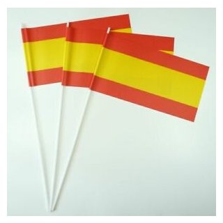 Papierfähnchen Spanien