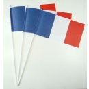Papierfähnchen Frankreich
