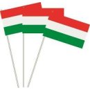 Papierfähnchen Ungarn