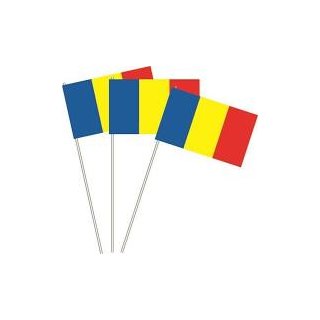 Papierfähnchen Rumänien