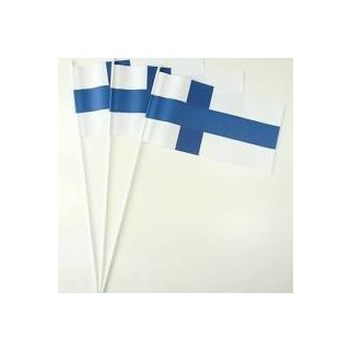 Papierfähnchen Finnland