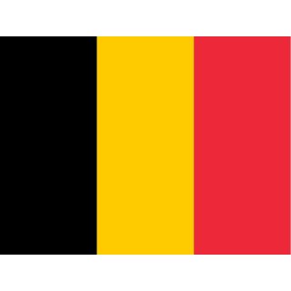 Stockflagge Belgien