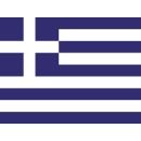 Stockflagge Griechenland