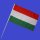 Stockflagge Ungarn