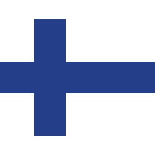 Stockflagge Finnland