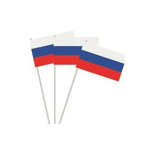 Papierfähnchen Russland