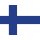 Mini Hissflaggen Kunstseide 25 x 15 cm Finnland