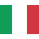 Mini Hissflaggen Kunstseide 25 x 15 cm Italien