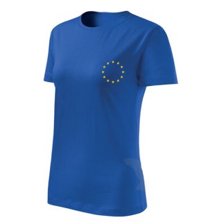 T-Shirt Damen Europa XL