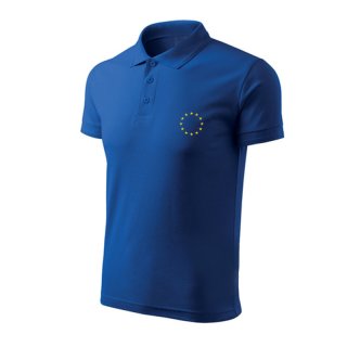 Polohemd Herren Europa XXL