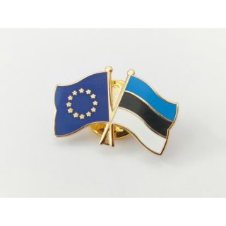 Pin Freundschaft Europäische Union & Estland