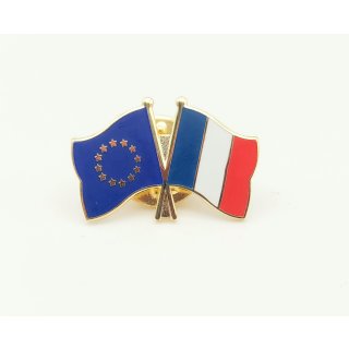 Pin Freundschaft Europ&auml;ische Union &amp; Frankreich