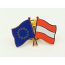 Pin Freundschaft Europäische Union & Österreich
