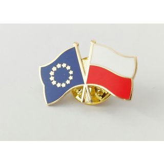 Pin Freundschaft Europäische Union & Polen